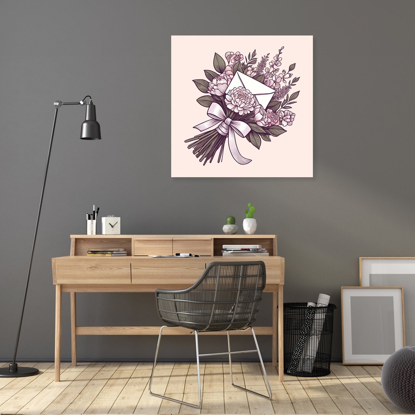 Romantic Bouquet Canvas