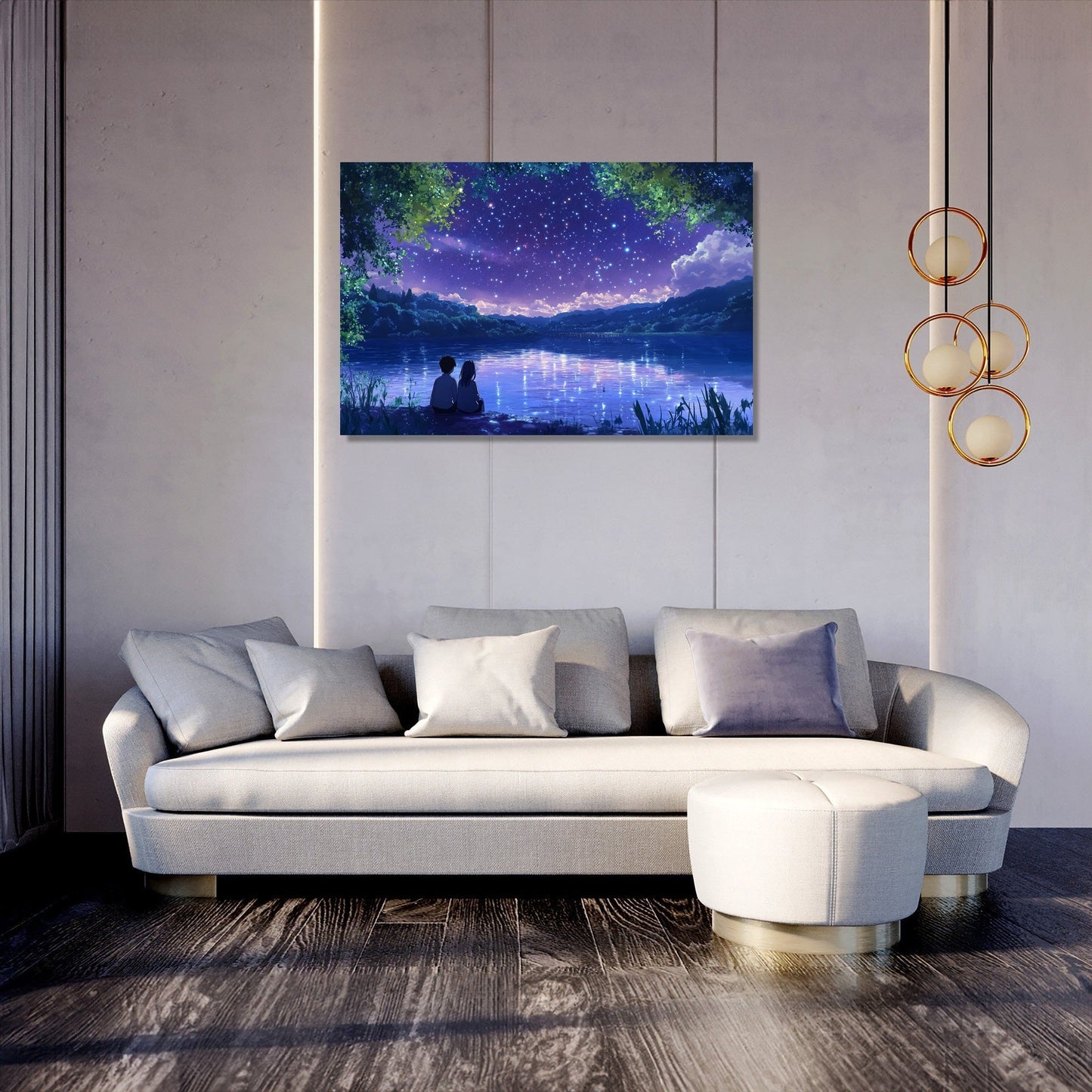 Starlit Serenity Canvas