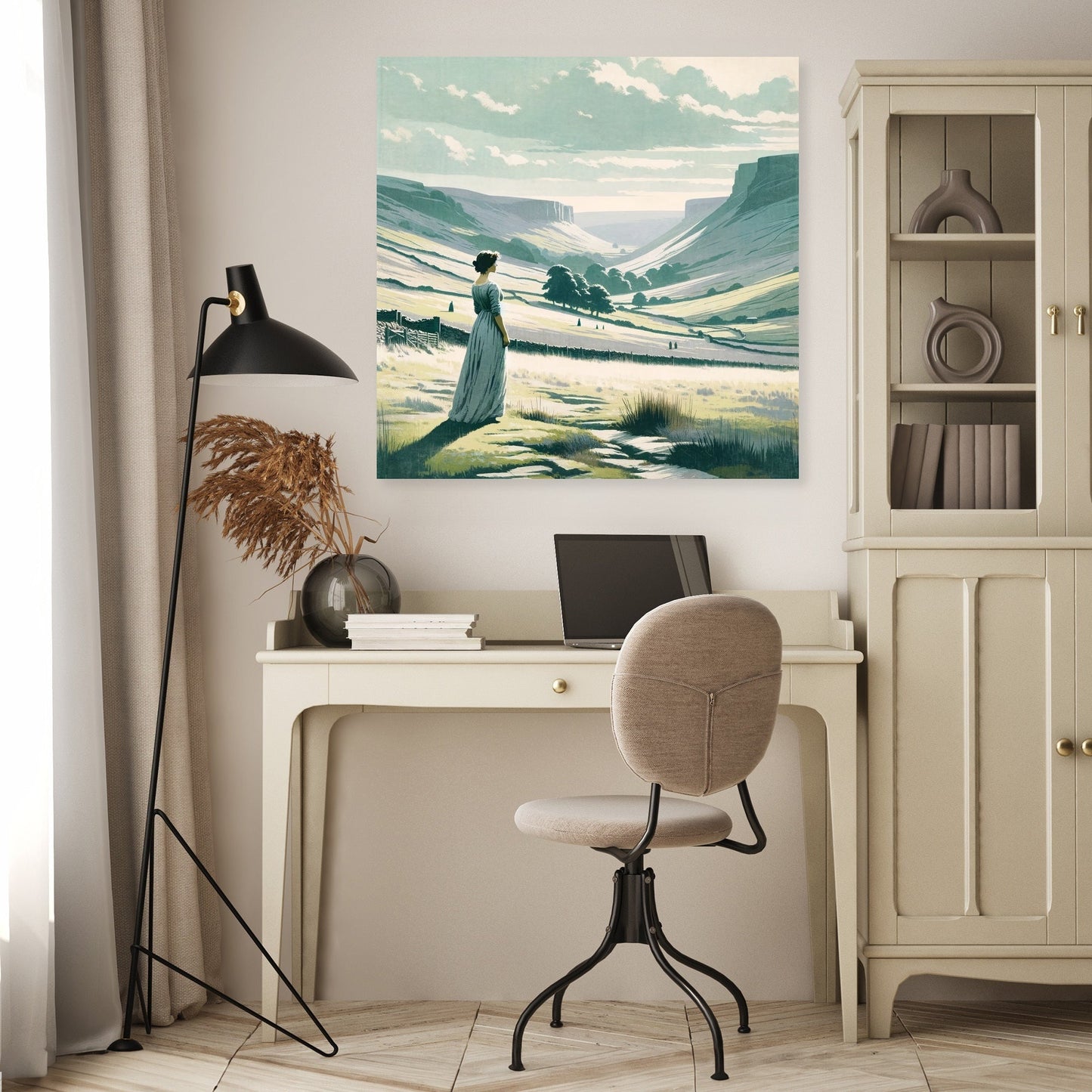 Reflective Solitude Canvas