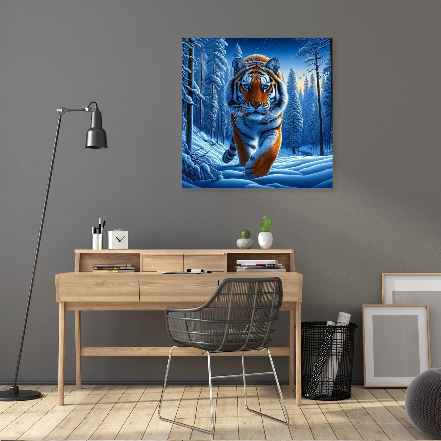 Siberian Solitude Canvas