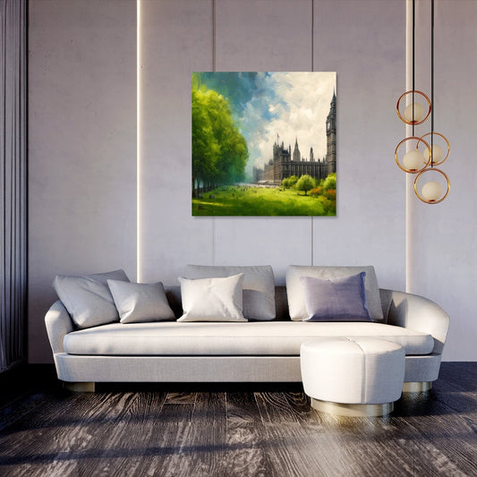 London Serene Transition Canvas