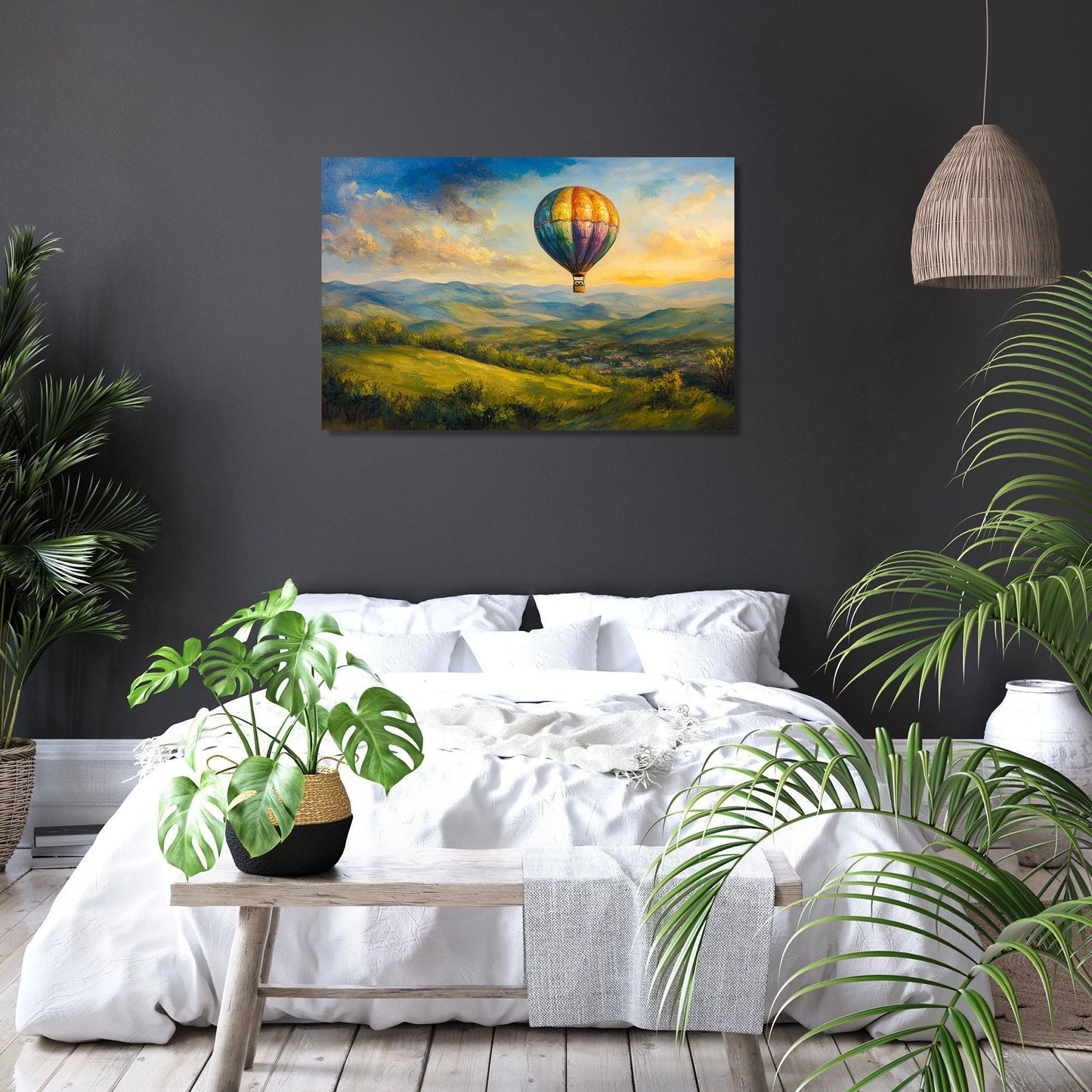 Hot Air Balloon Canvas
