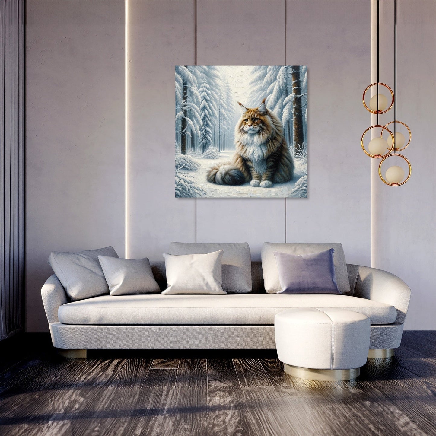 Winter's Majesty Canvas
