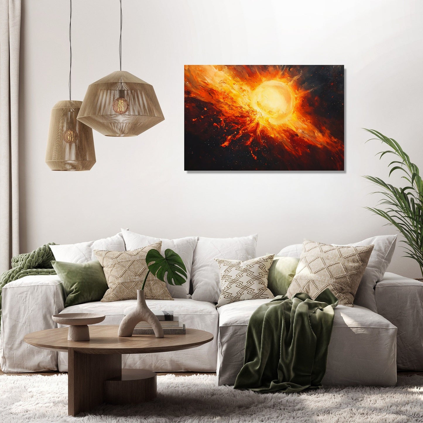 Solar Passion Canvas