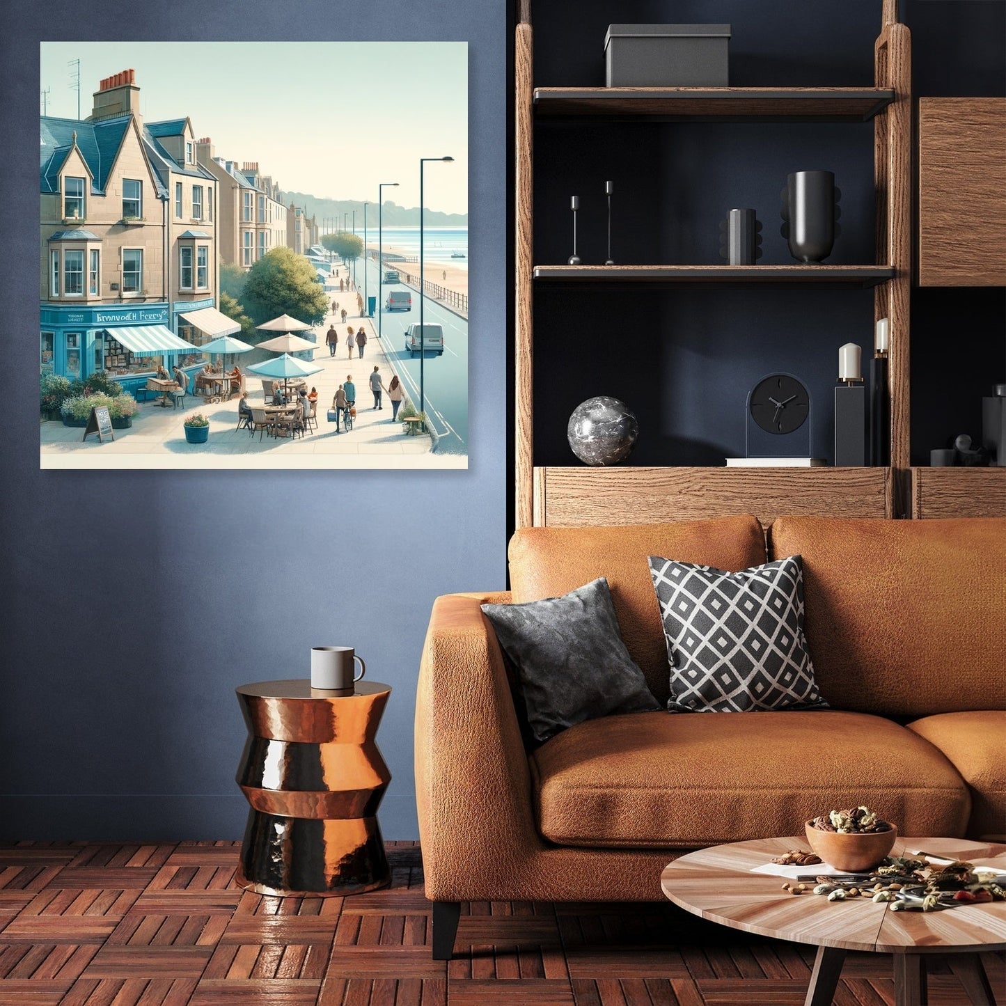 Broughty Ferry Road Canvas