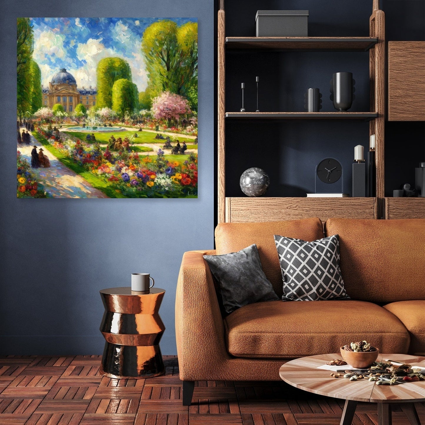Spring in Paris Jardin des Tuileries Canvas