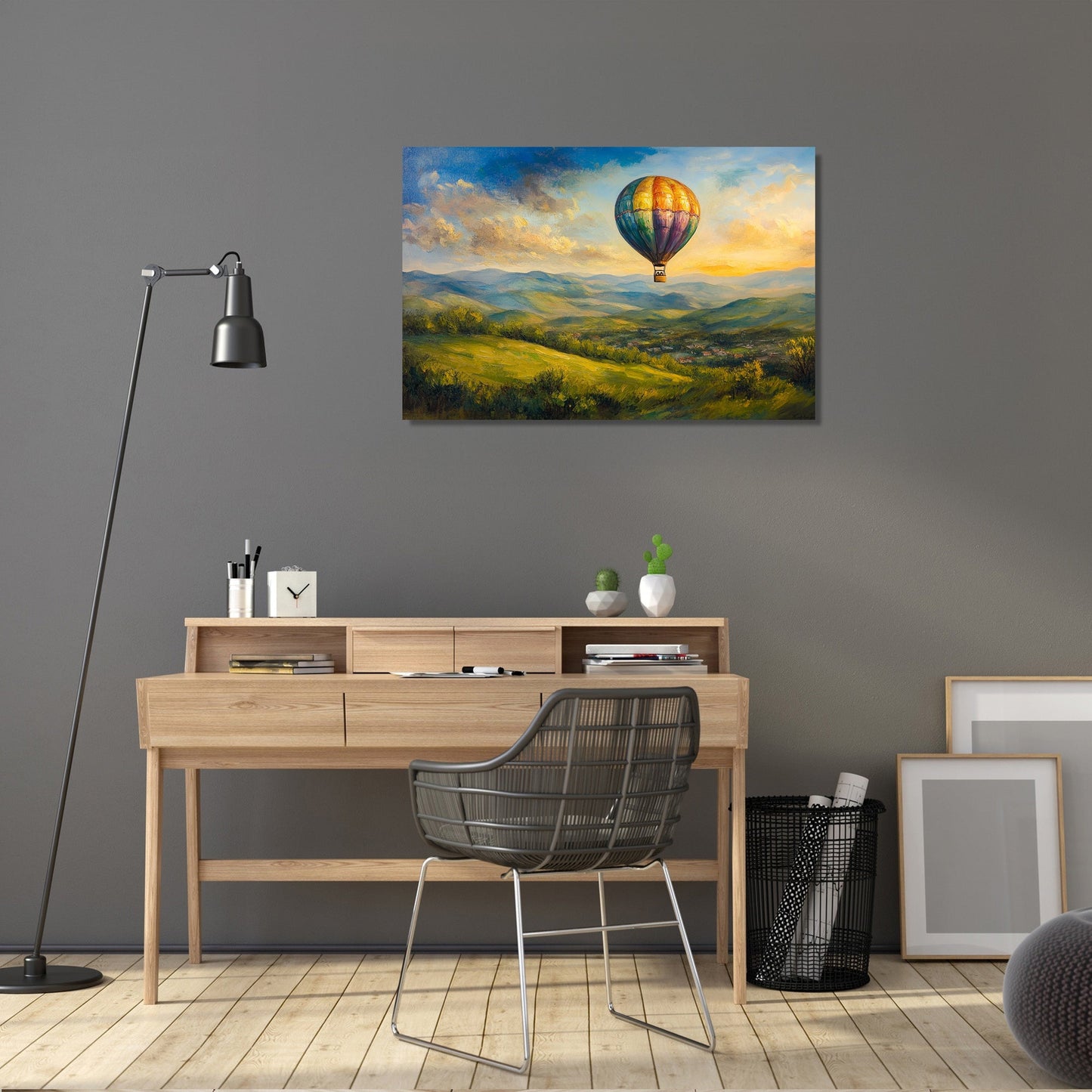 Hot Air Balloon Canvas