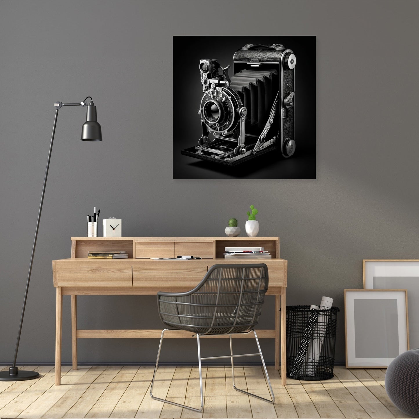 Antique Camera Elegance Canvas