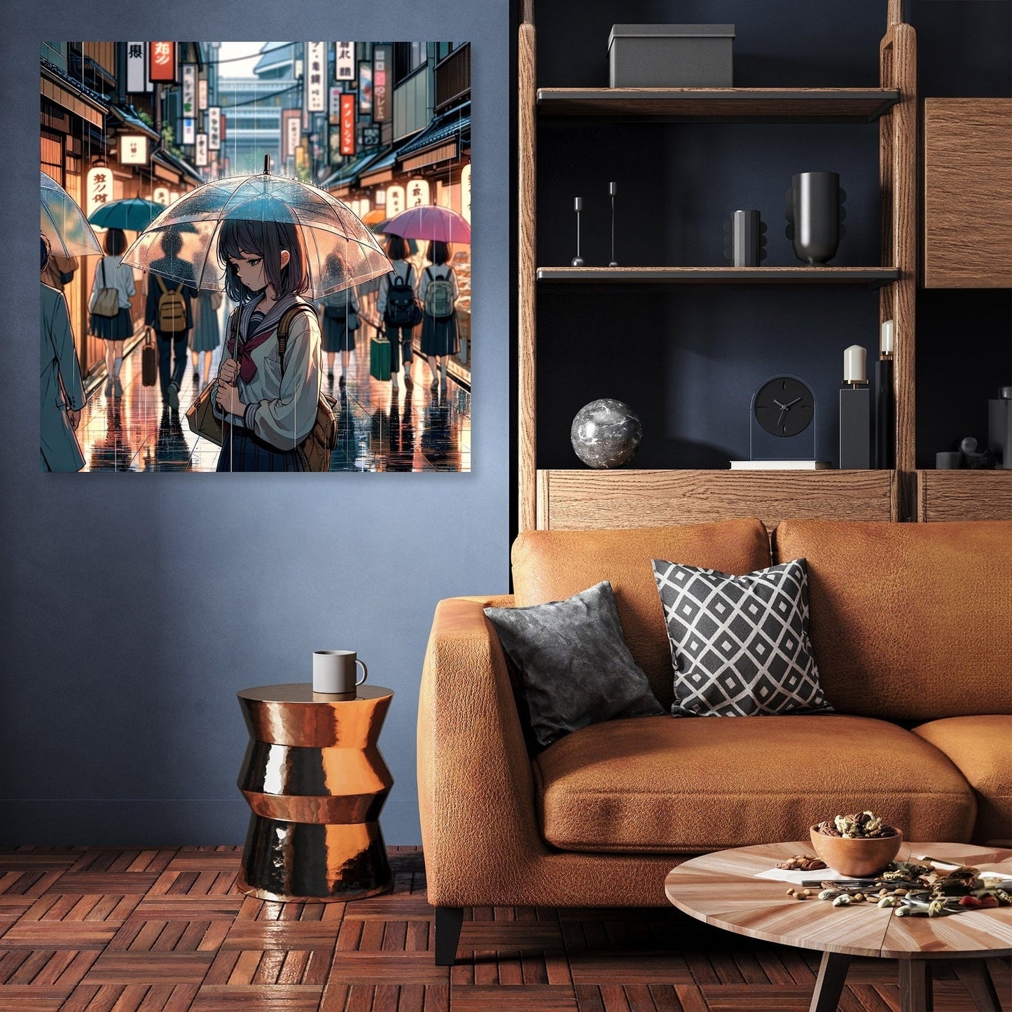 Rainy Day Reflections Canvas
