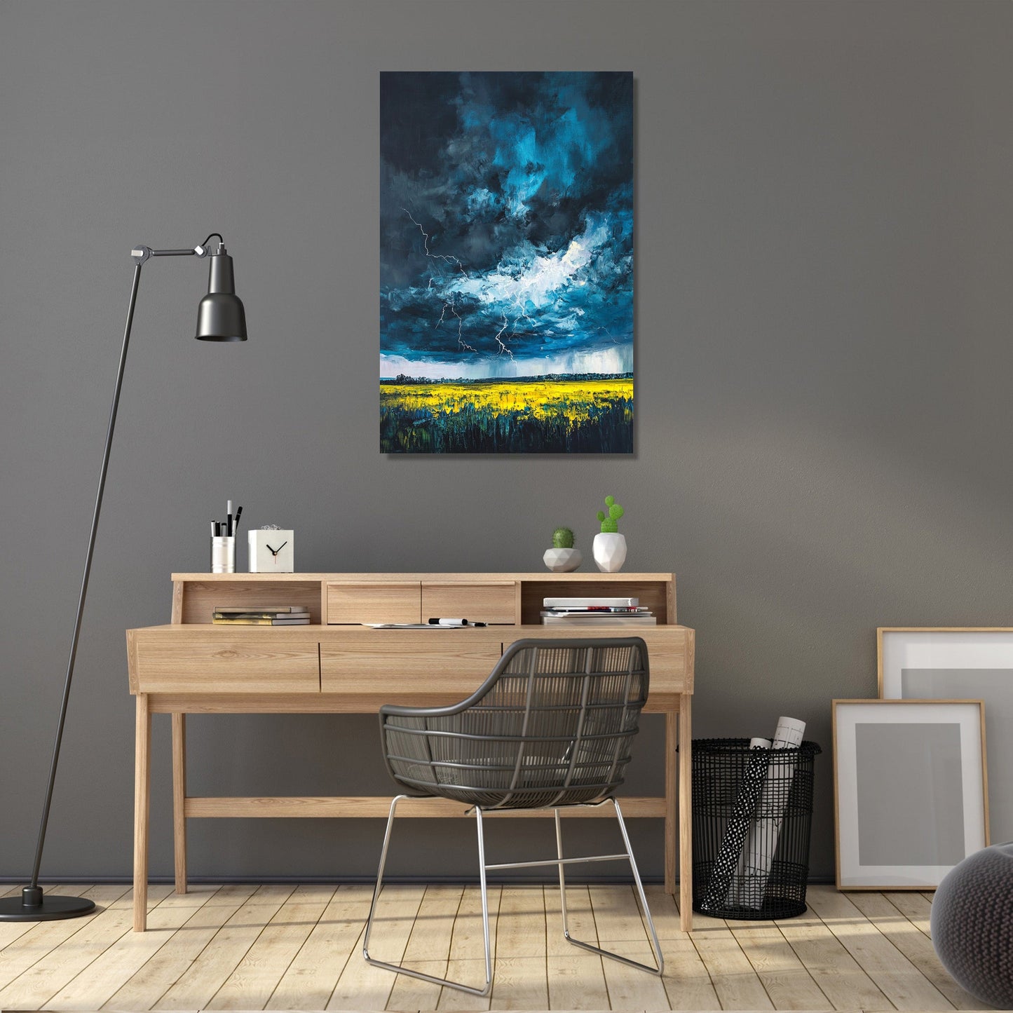First Thunderstorm Canvas