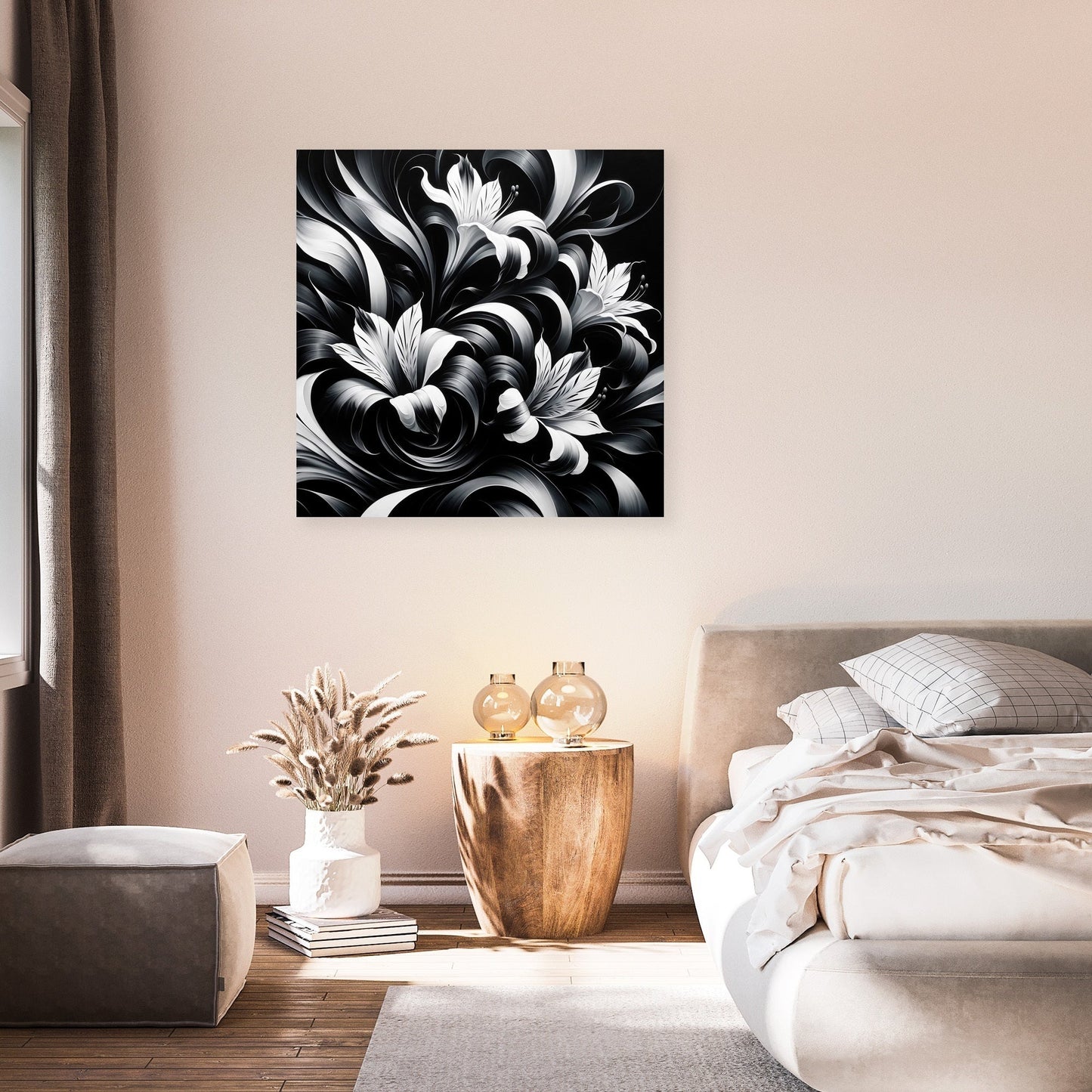 Flowing Alstroemeria Canvas