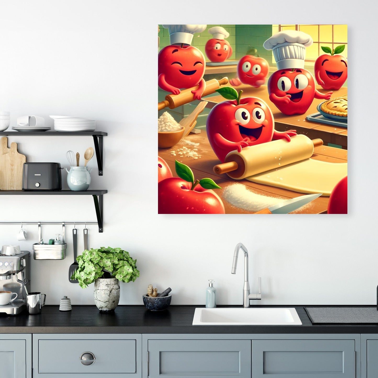 Apple Pie Factory Canvas