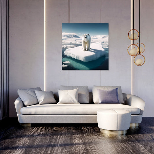 Polar Bear Sovereign Canvas