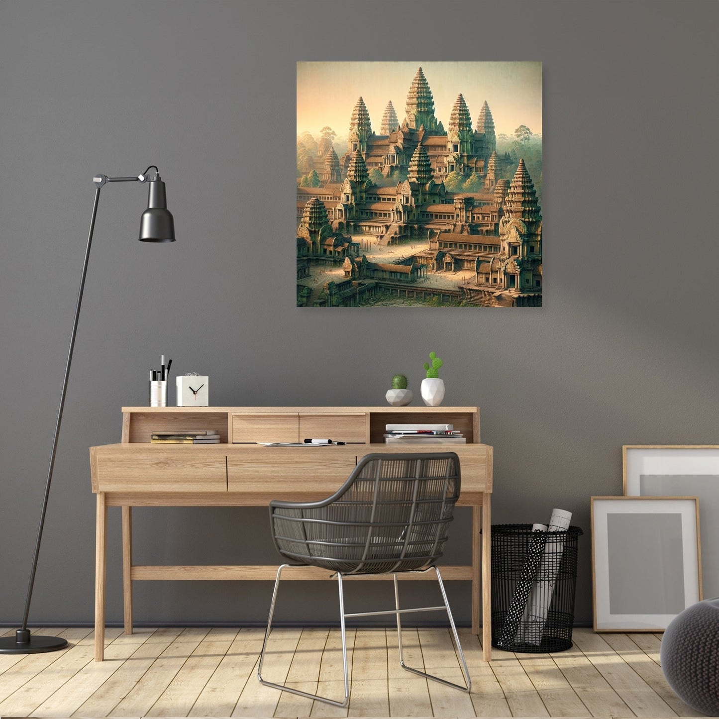 Angkor Wat Tranquility Canvas