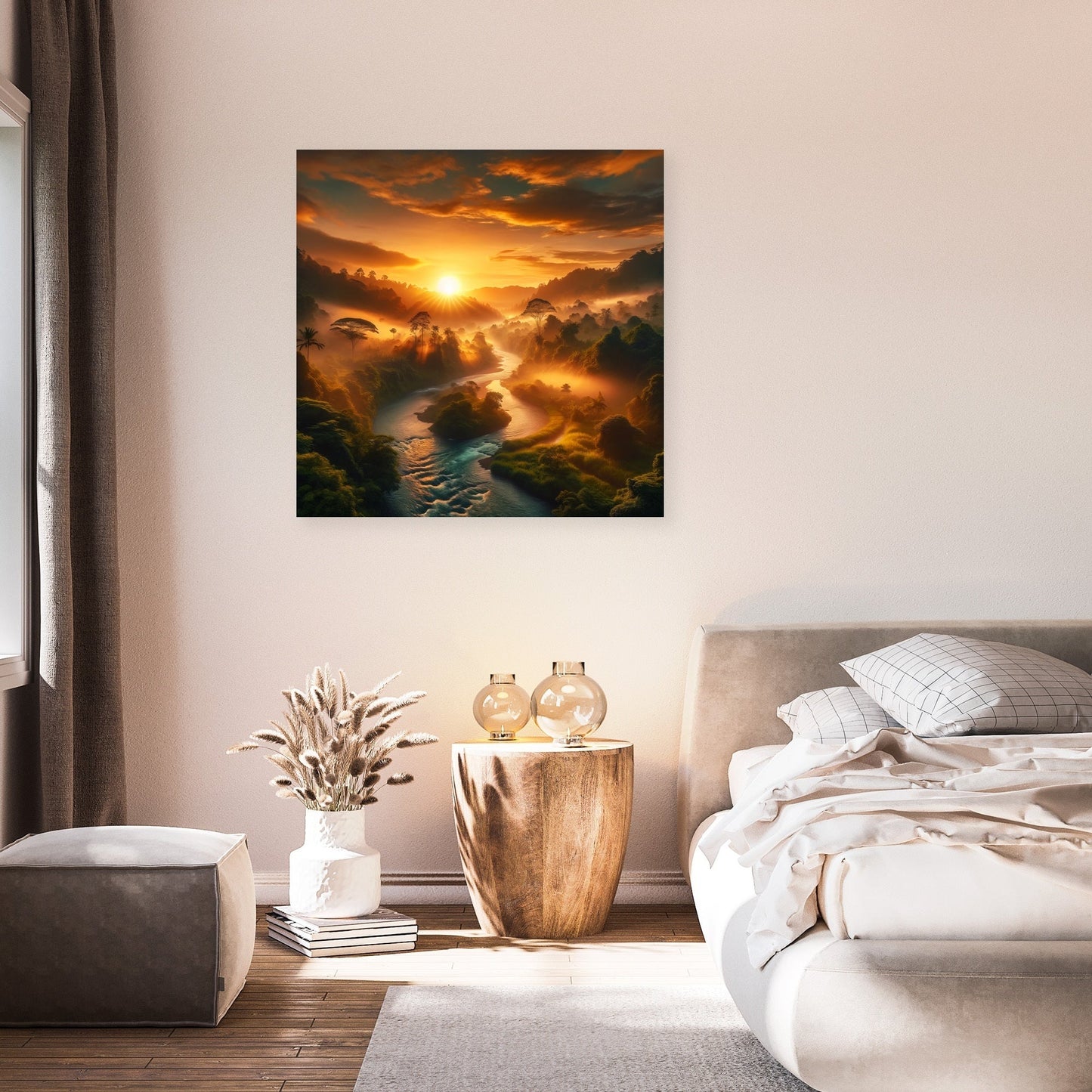 Dhace Sunrise Serenity Canvas