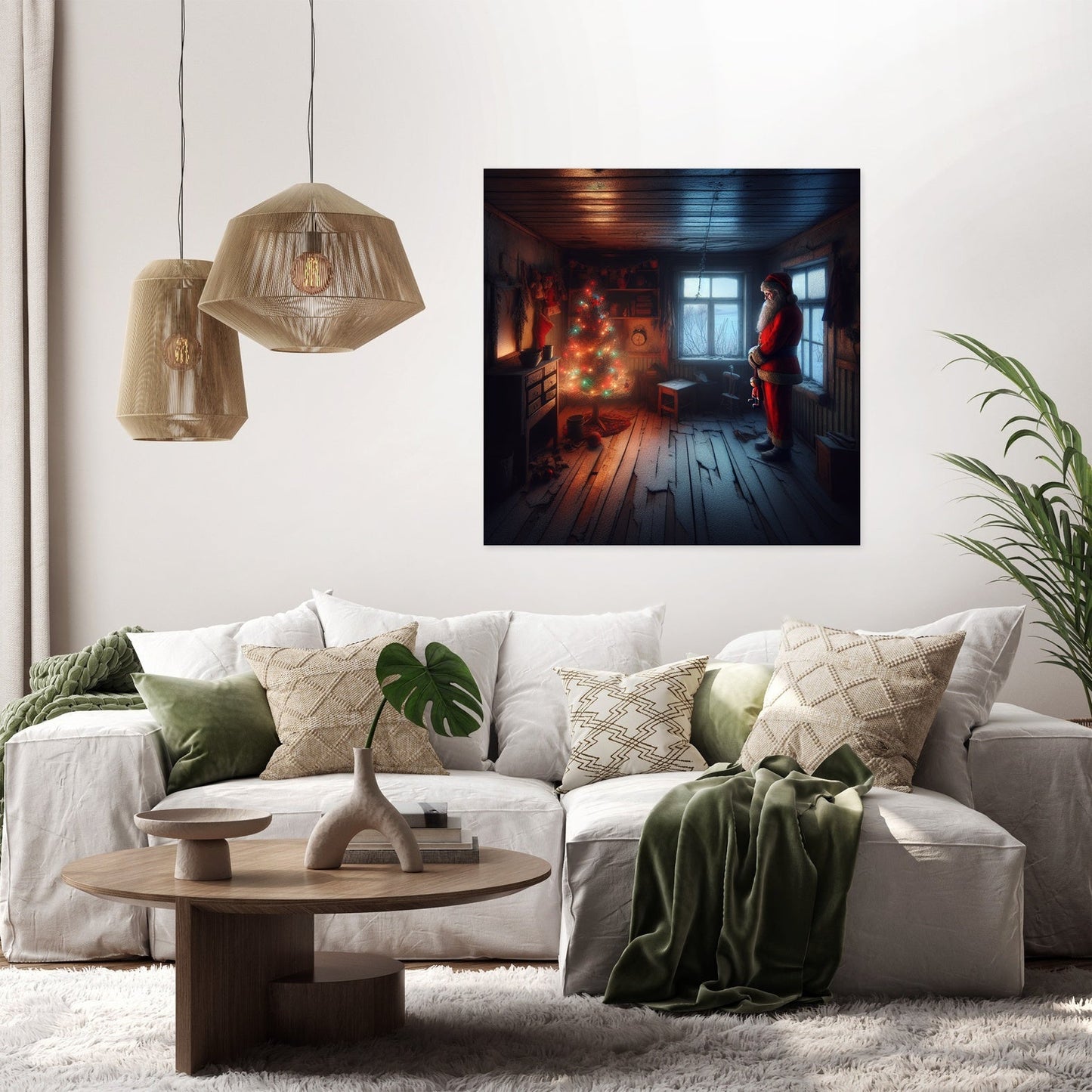 Forgotten Yuletide Memories Canvas