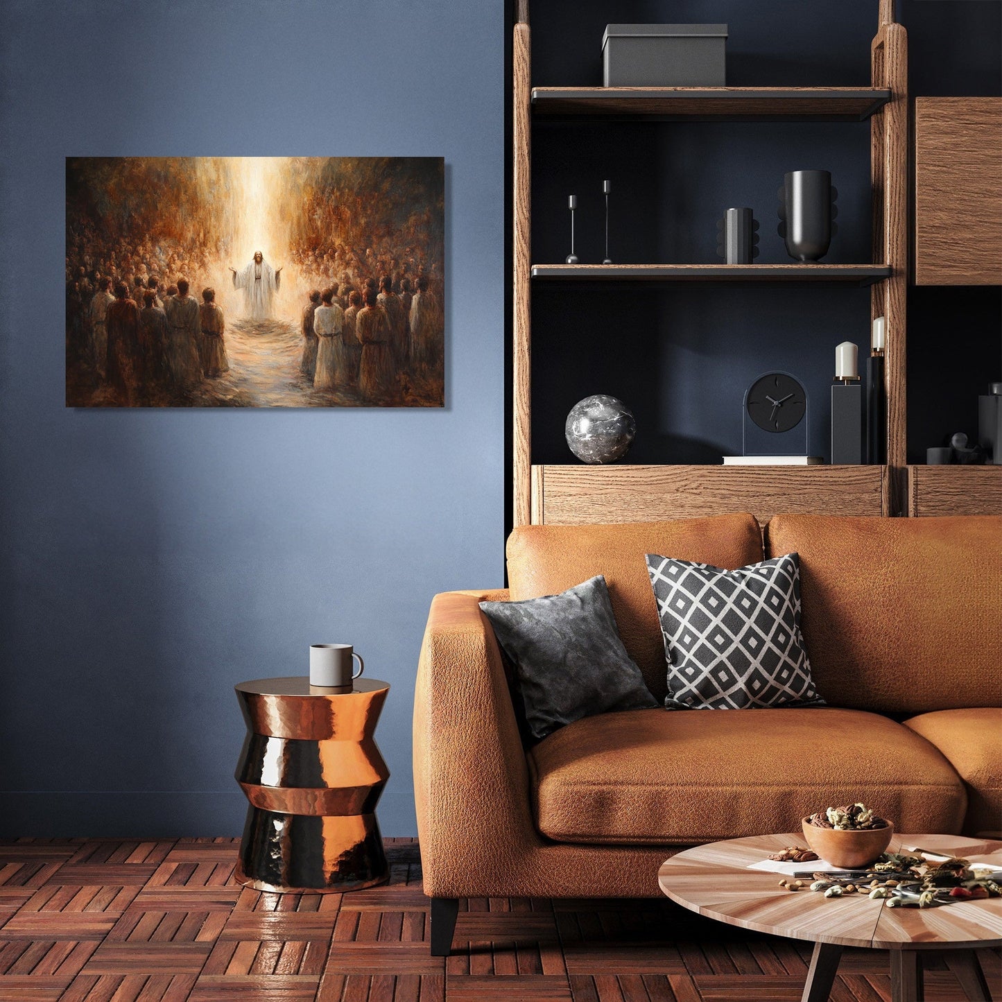 Saint David’s Sermon Canvas