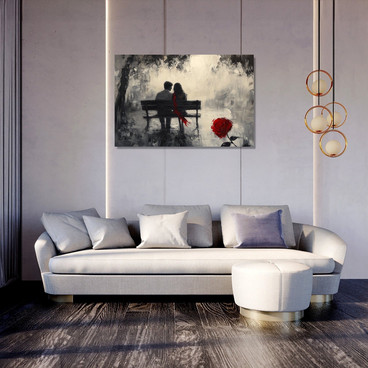 Passionate Evening Canvas