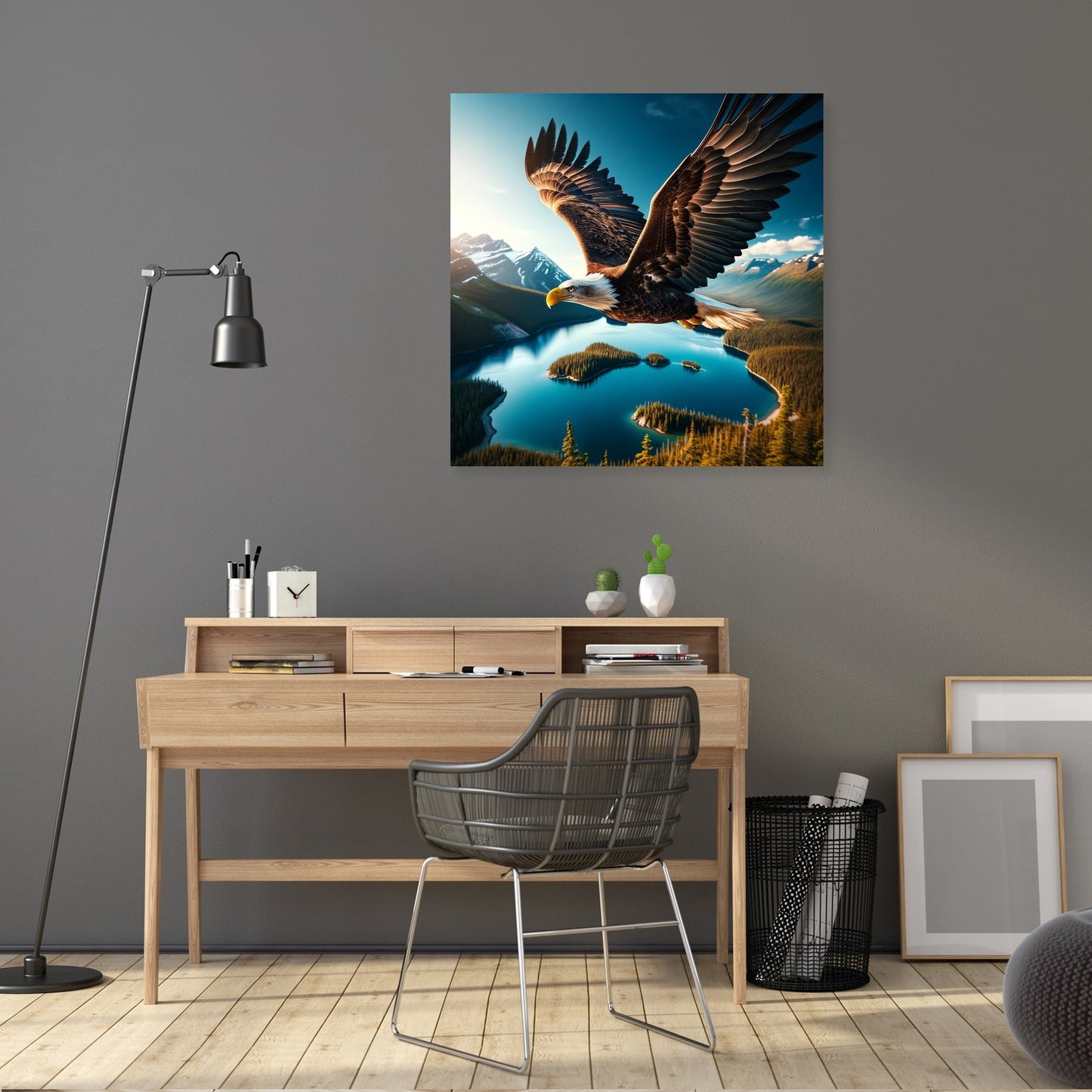Eagle Flight Canvas