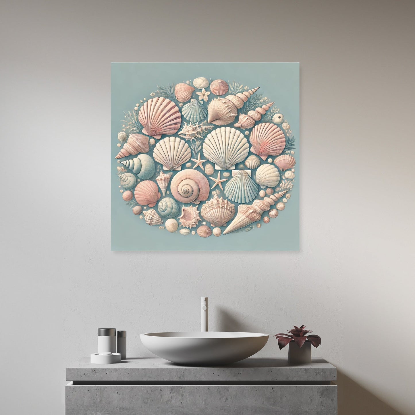 Coastal Treasures Canvas