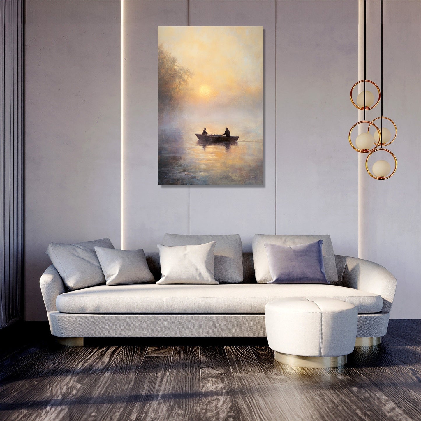 Fisherman's Morning Canvas