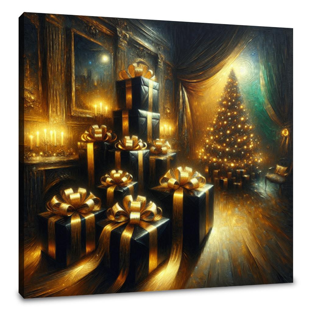 Midnight Christmas Memory Canvas