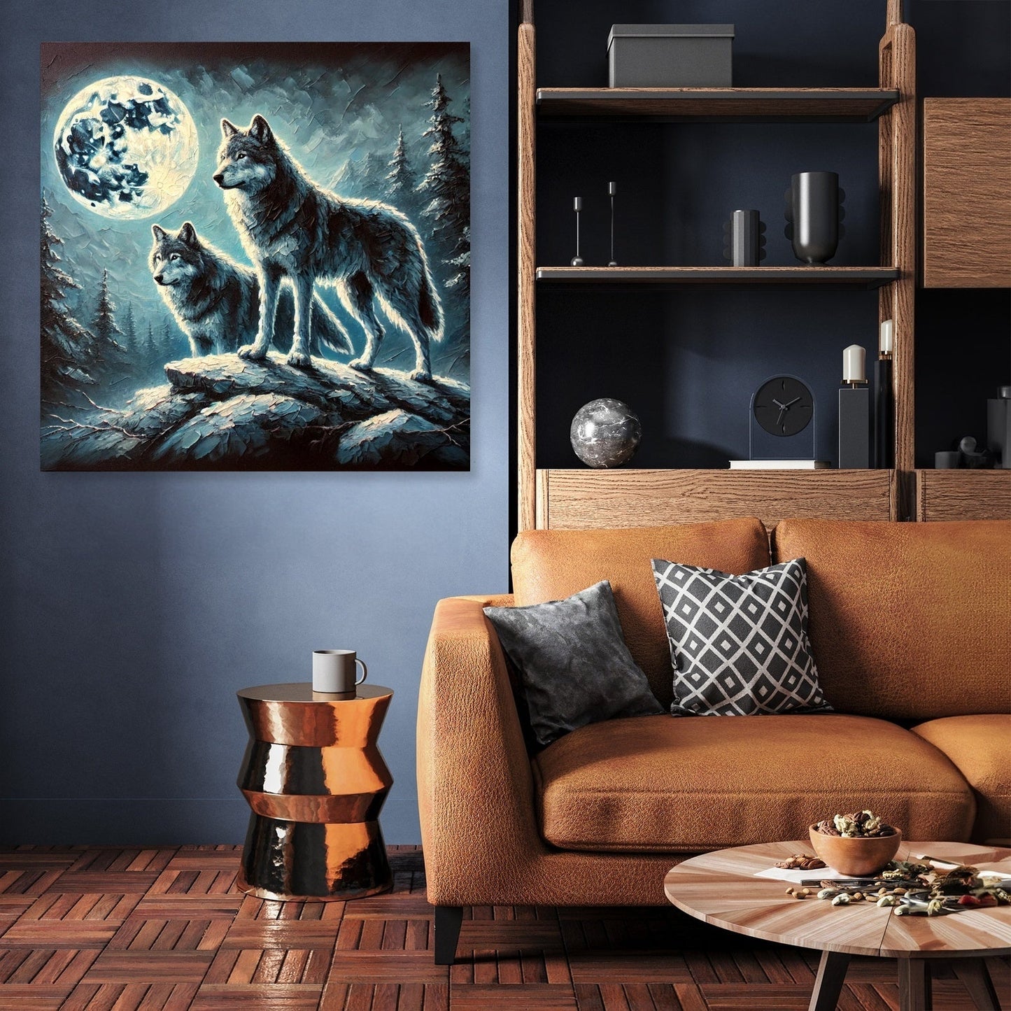 Lunar Majesty Canvas