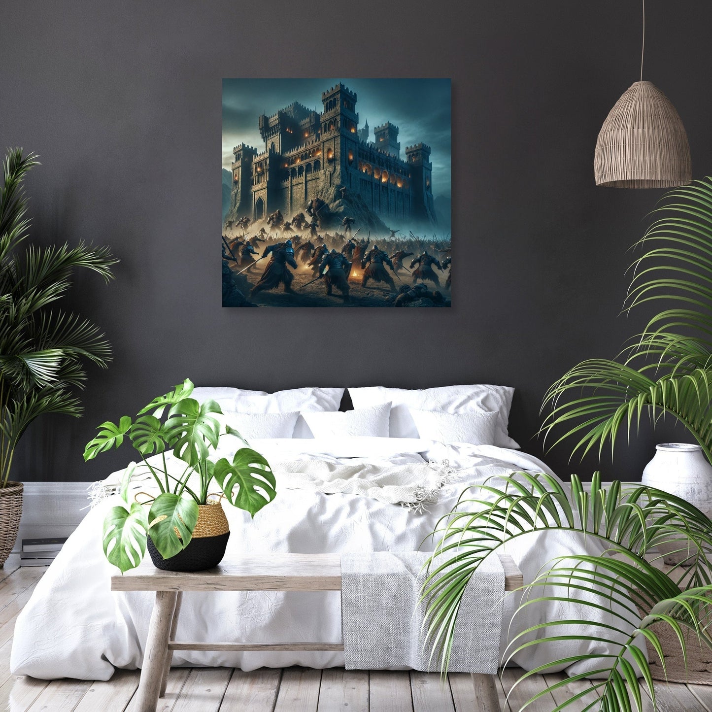 Twilight Siege Canvas