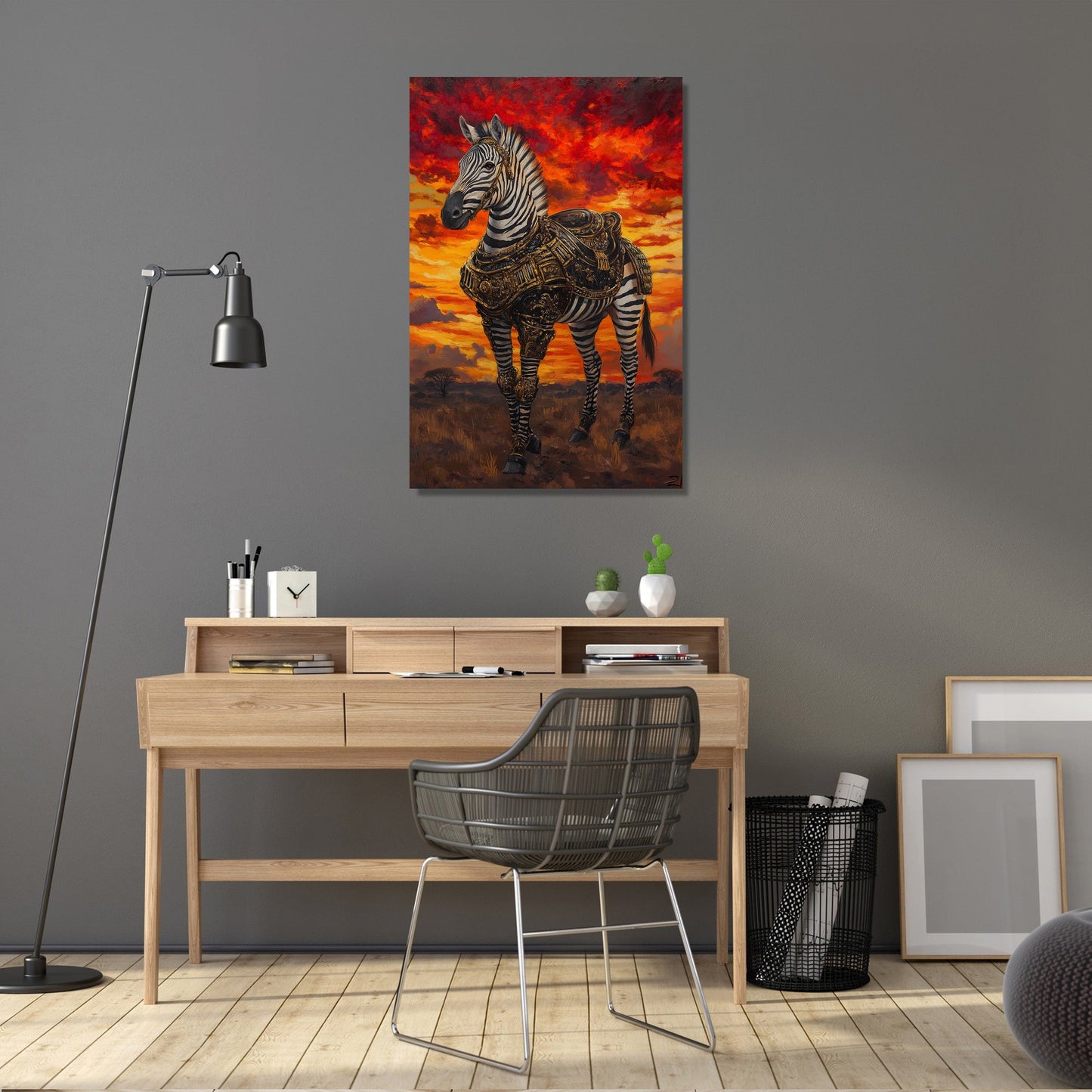 Zebra Majesty Canvas