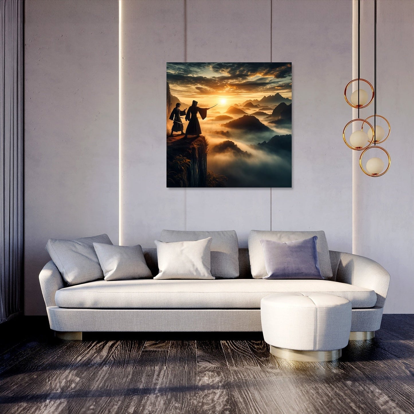 Dawn Duel Canvas