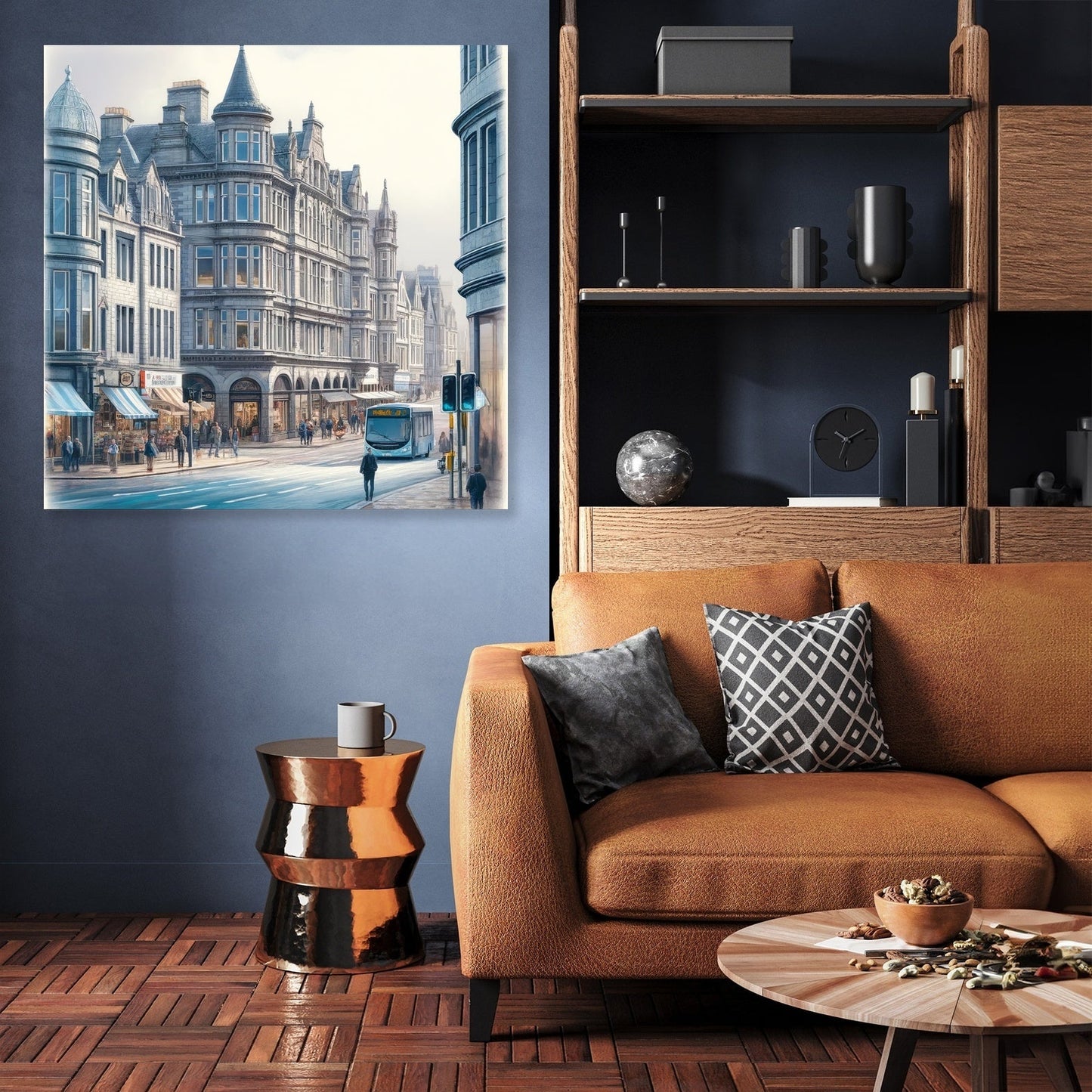 Union Street Aberdeen Canvas