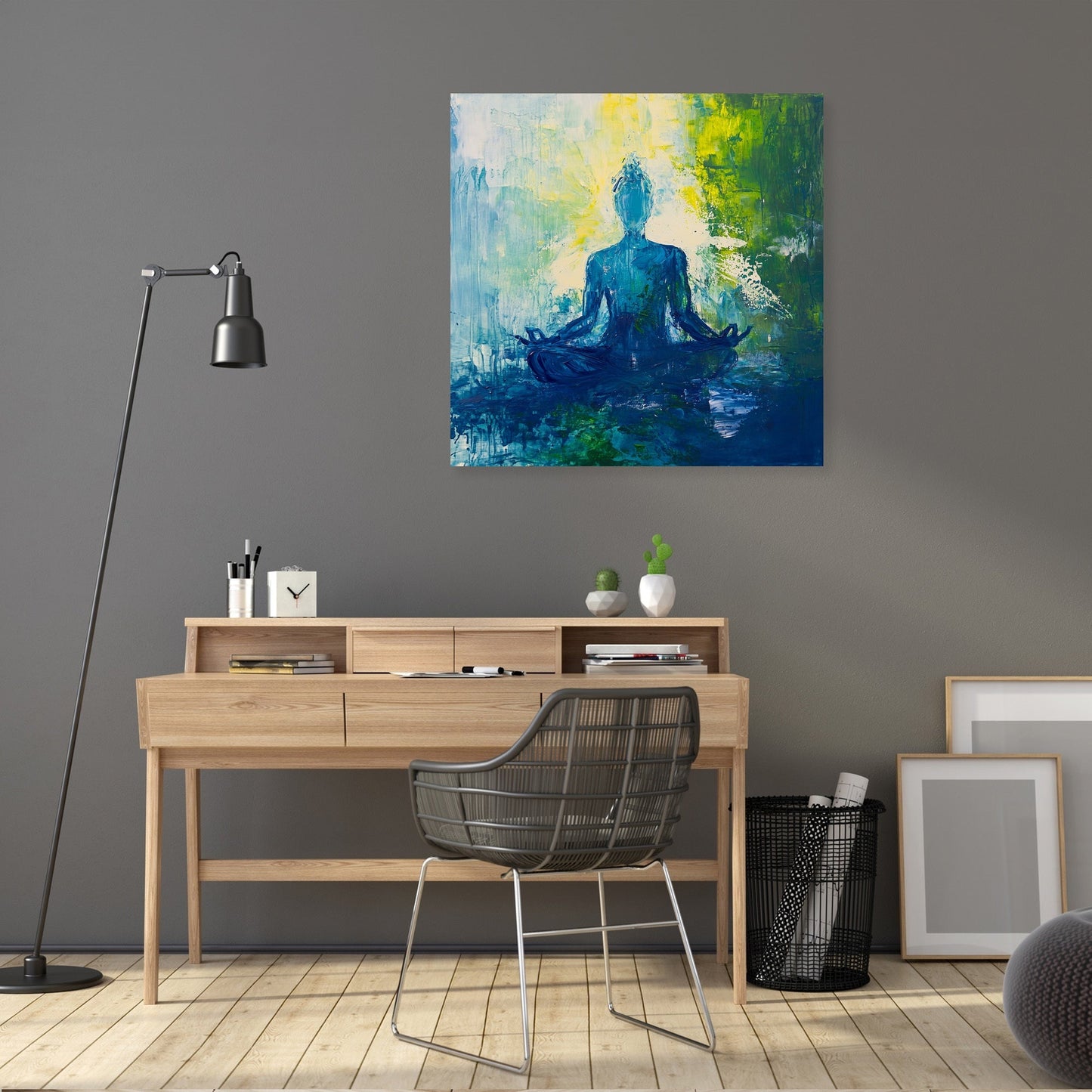 Mindfulness Meditative Canvas