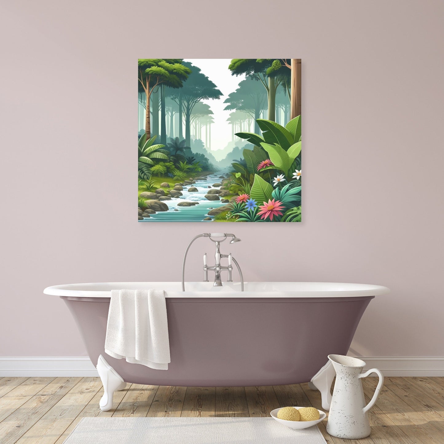 Rainforest Serenity Canvas