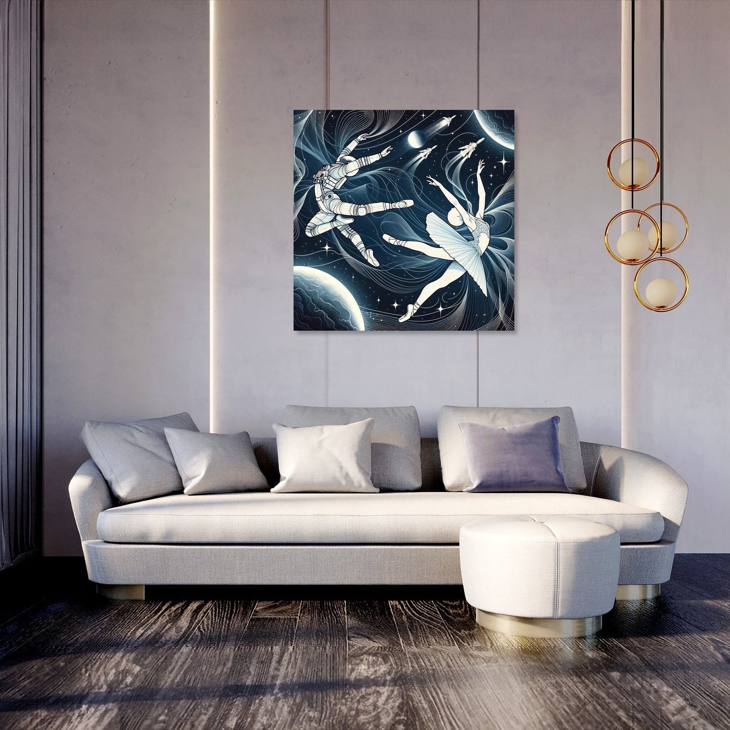 Space Ballet Canvas