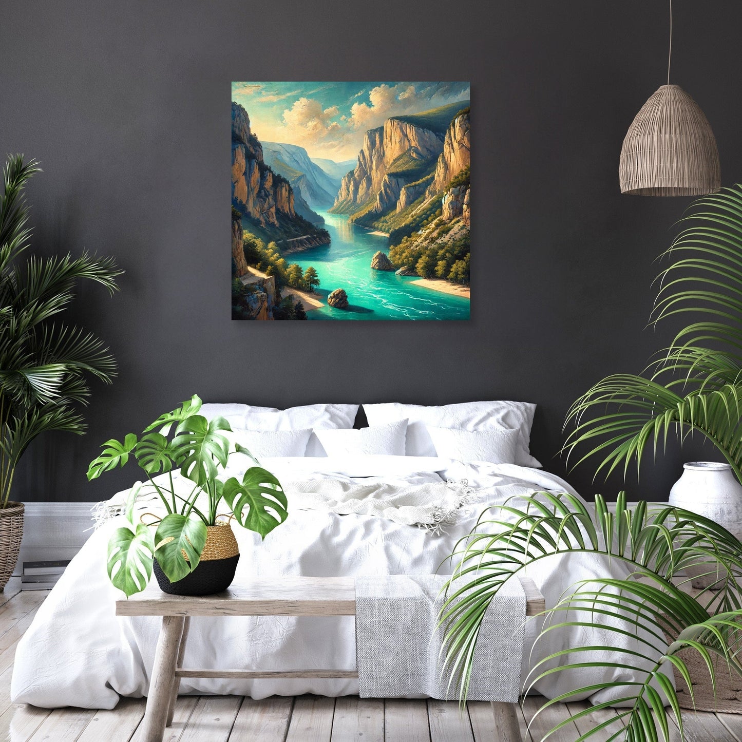 Verdon Gorge Grandeur Canvas