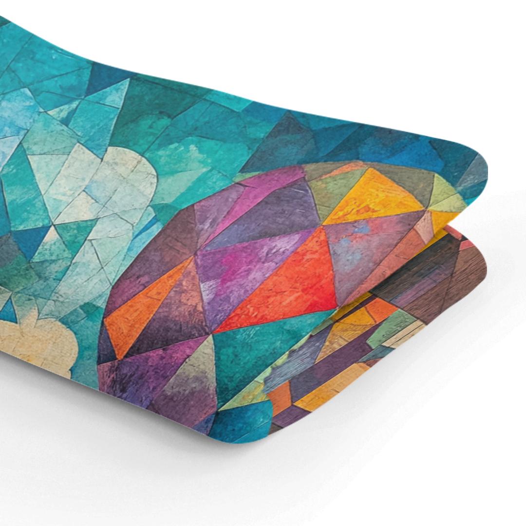 Balloon Over Geometric Blanket
