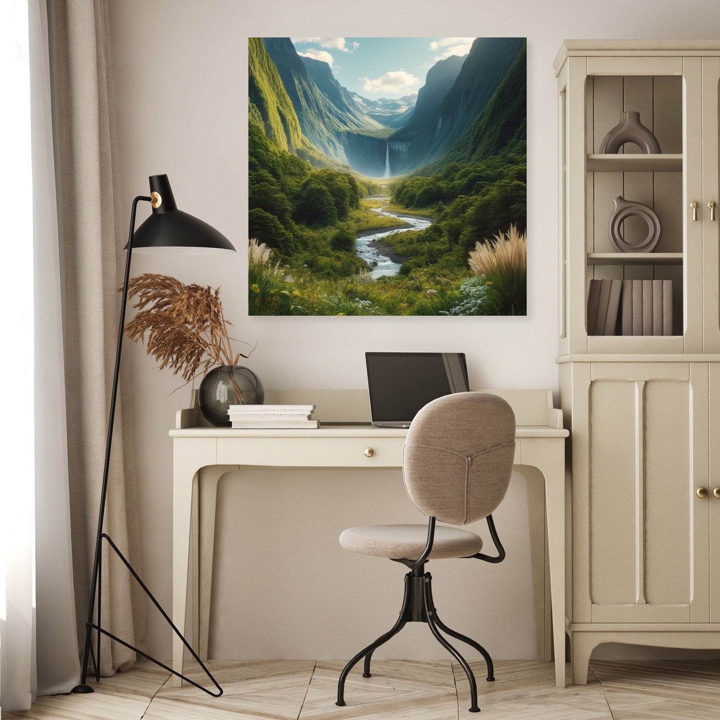Verdant Valley Canvas
