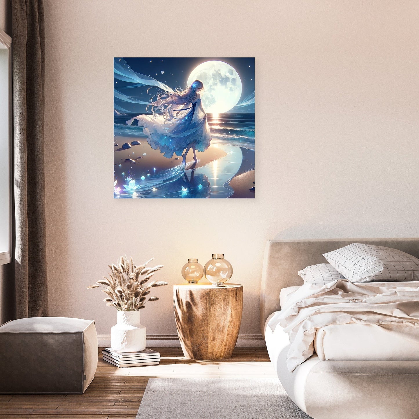 Mystic Moonlight Dance Canvas