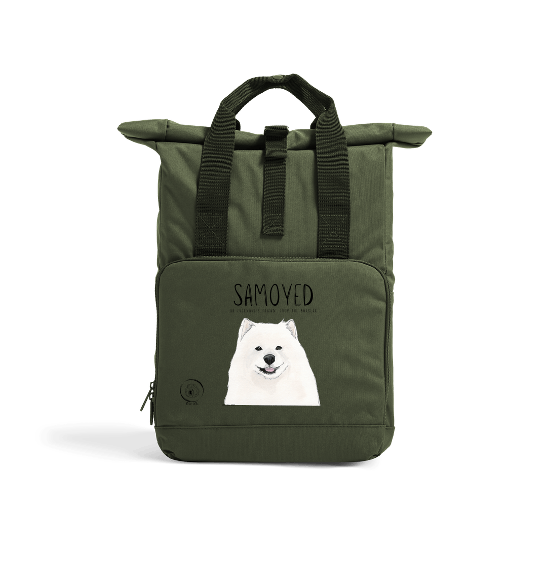 Pack It Up, Pup – Samoyed Style On Your Back