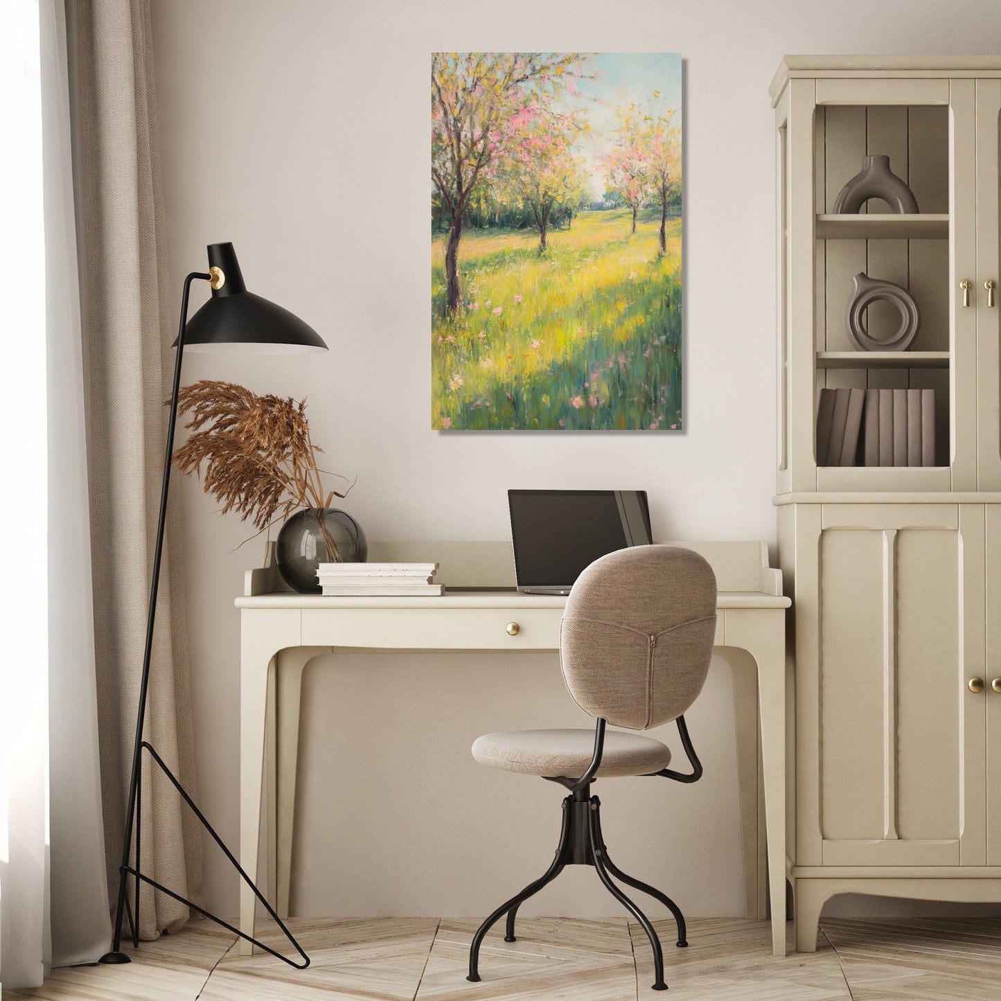 Delicate Spring Vista Canvas
