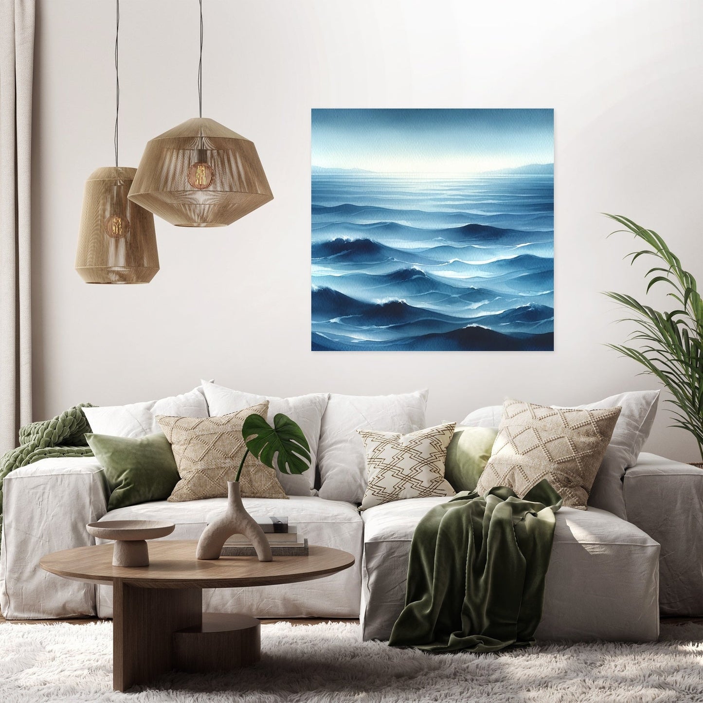Whispering Tides Canvas
