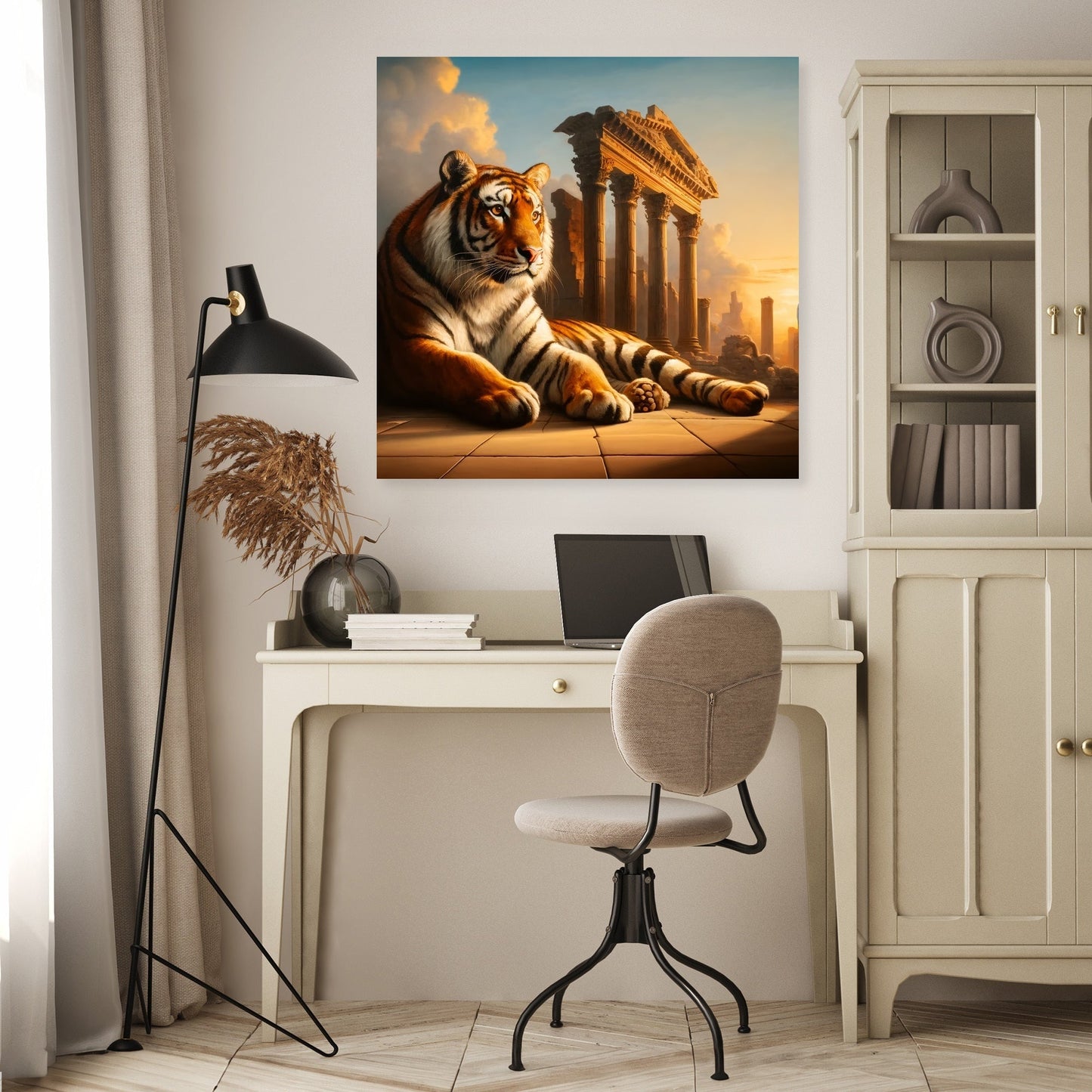 Ancient Guardian Tiger Canvas