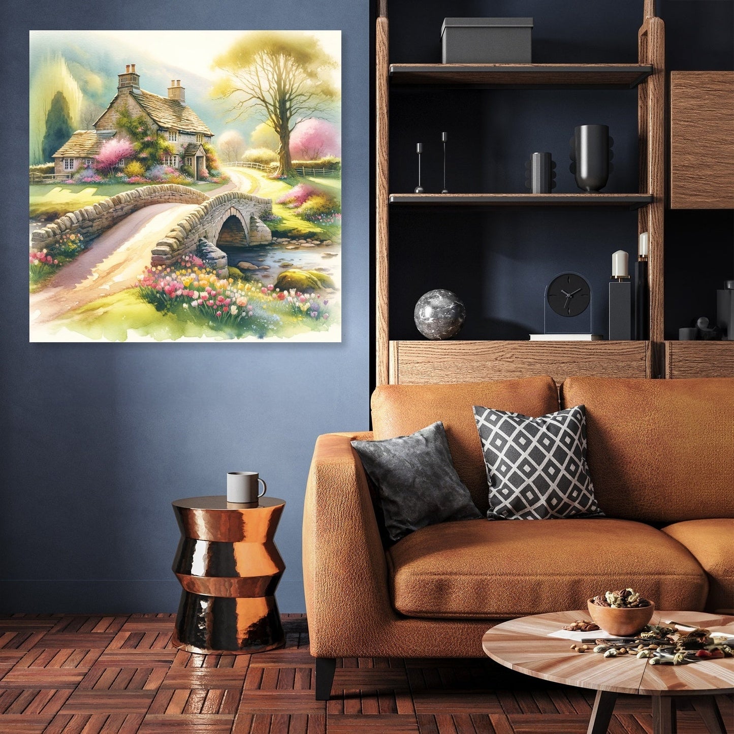 Springtime Stonebridge Retreat Canvas