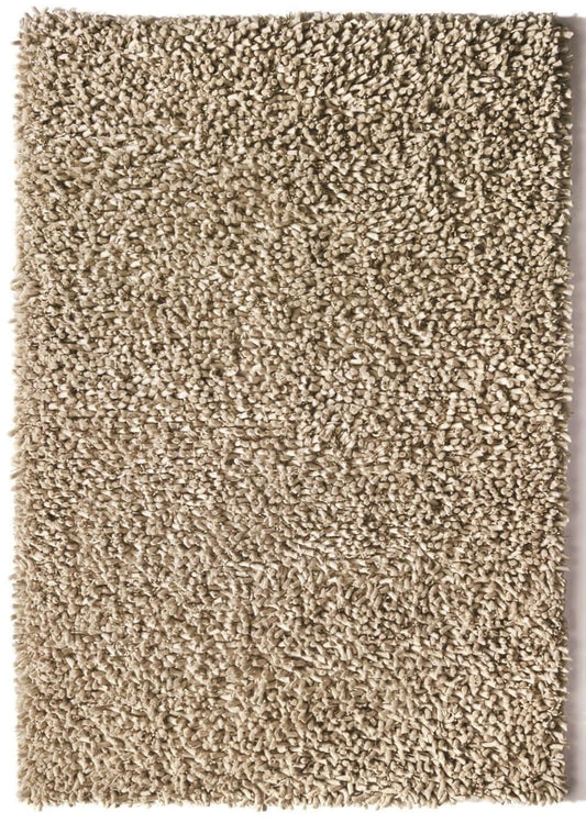Maine Oyster Shaggy Pile Wool Rug