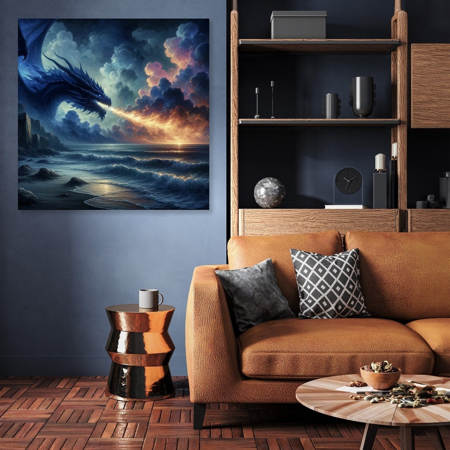 Twilight Flame Canvas
