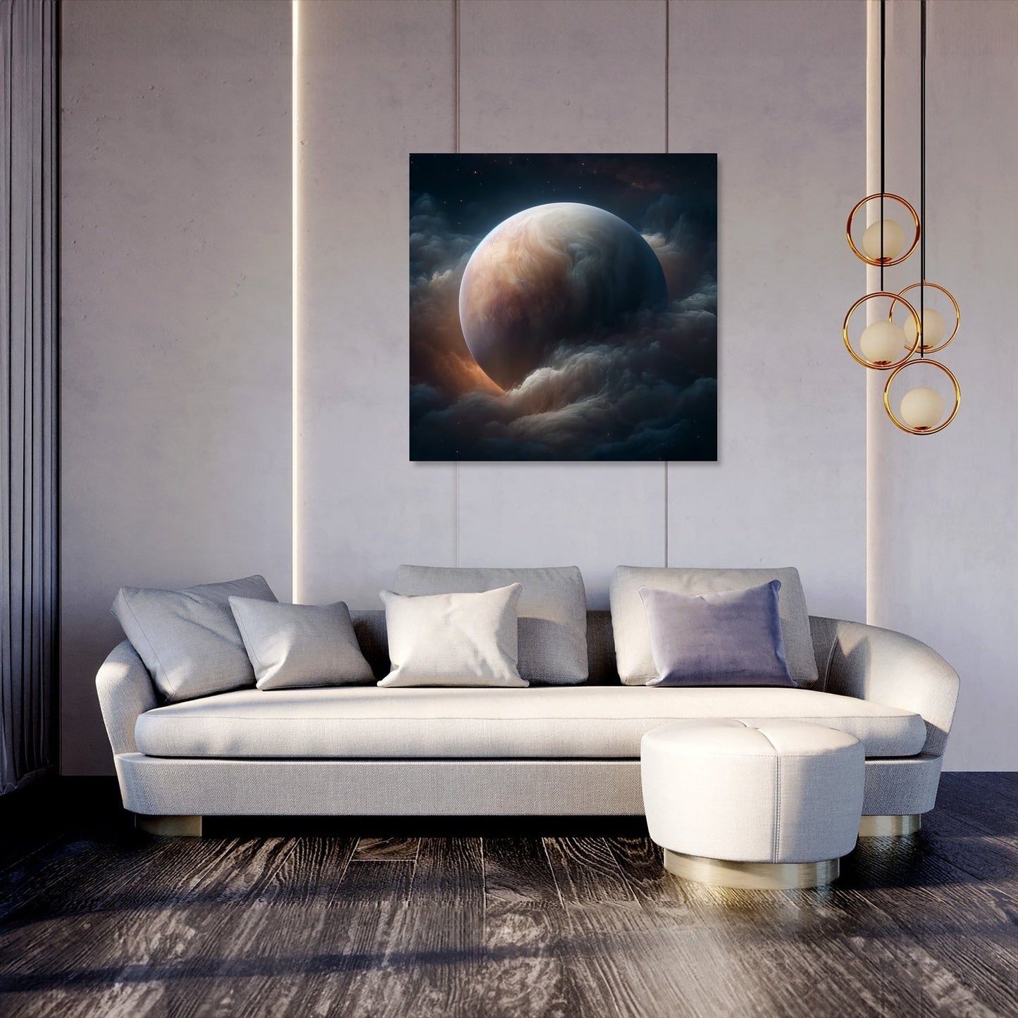 Venus' Mysterious Veil Canvas