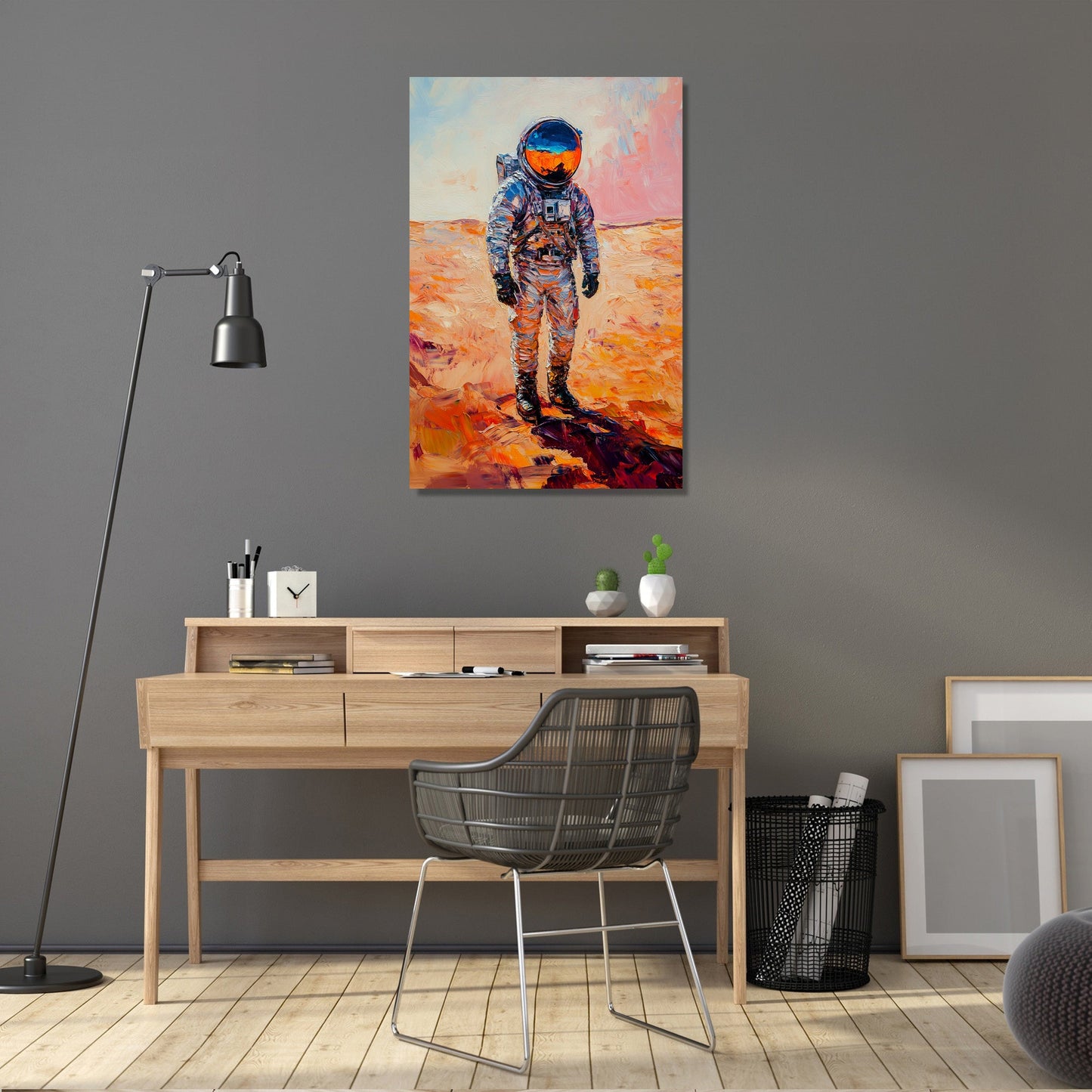Martian Explorer Canvas