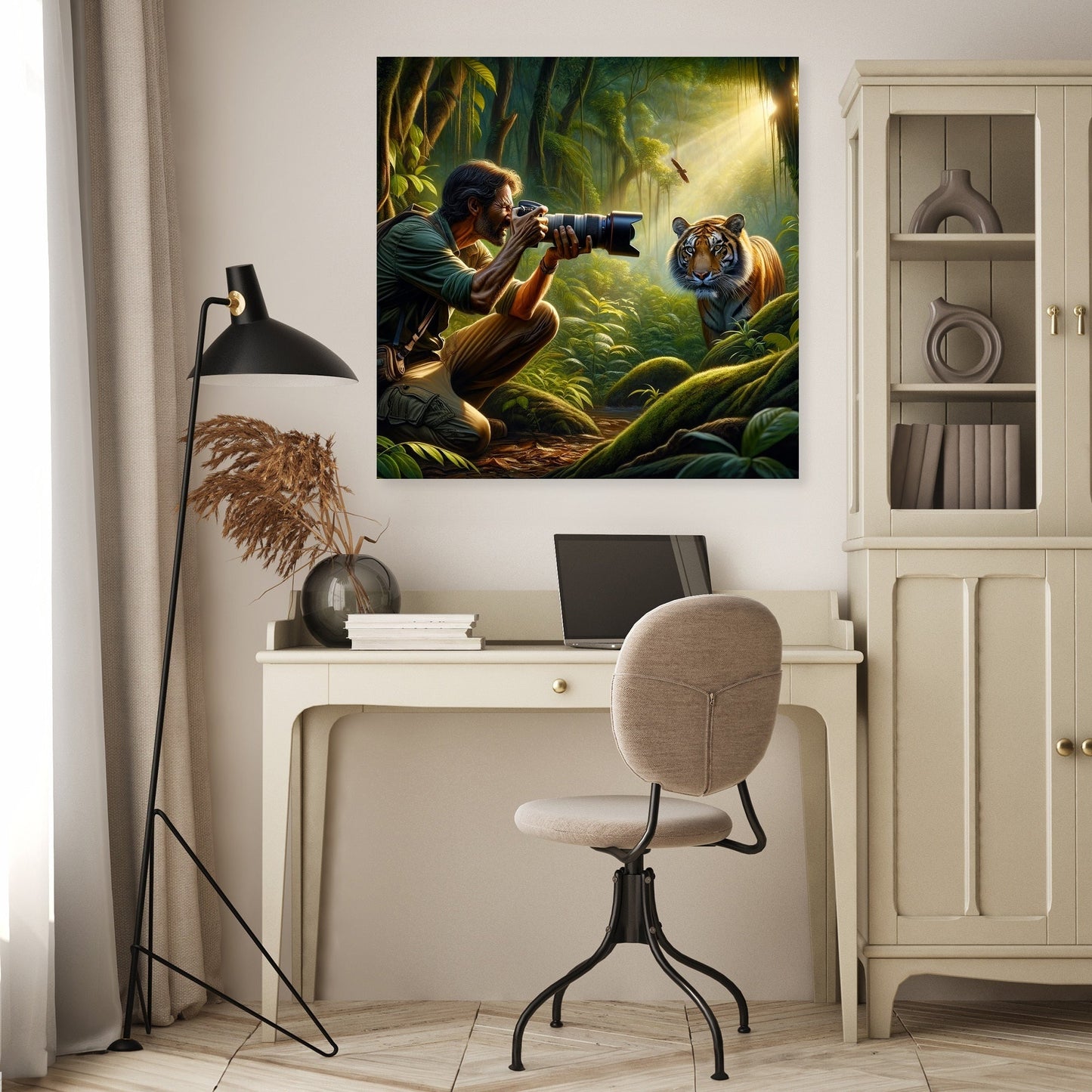 Tiger's Eye Canvas