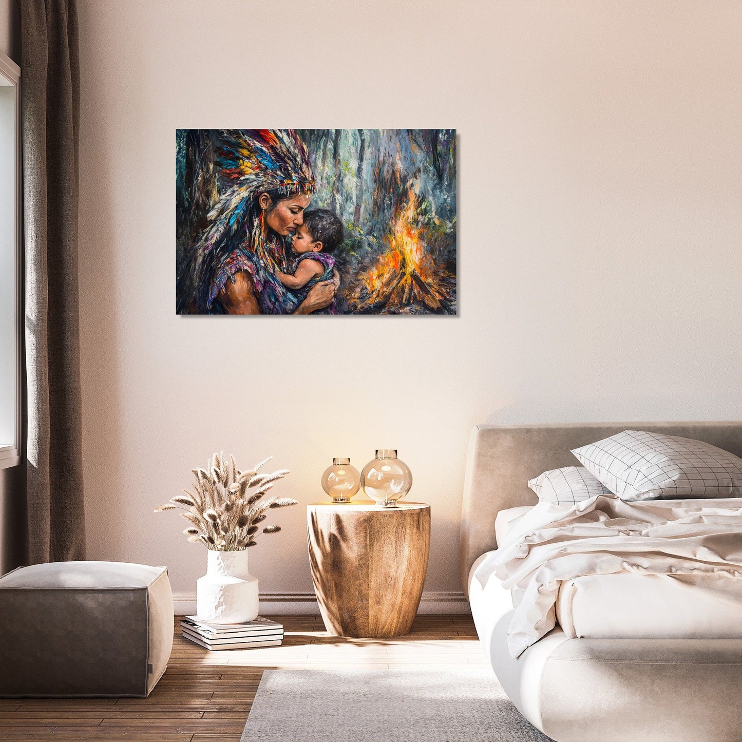 Tribal Motherhood Canvas