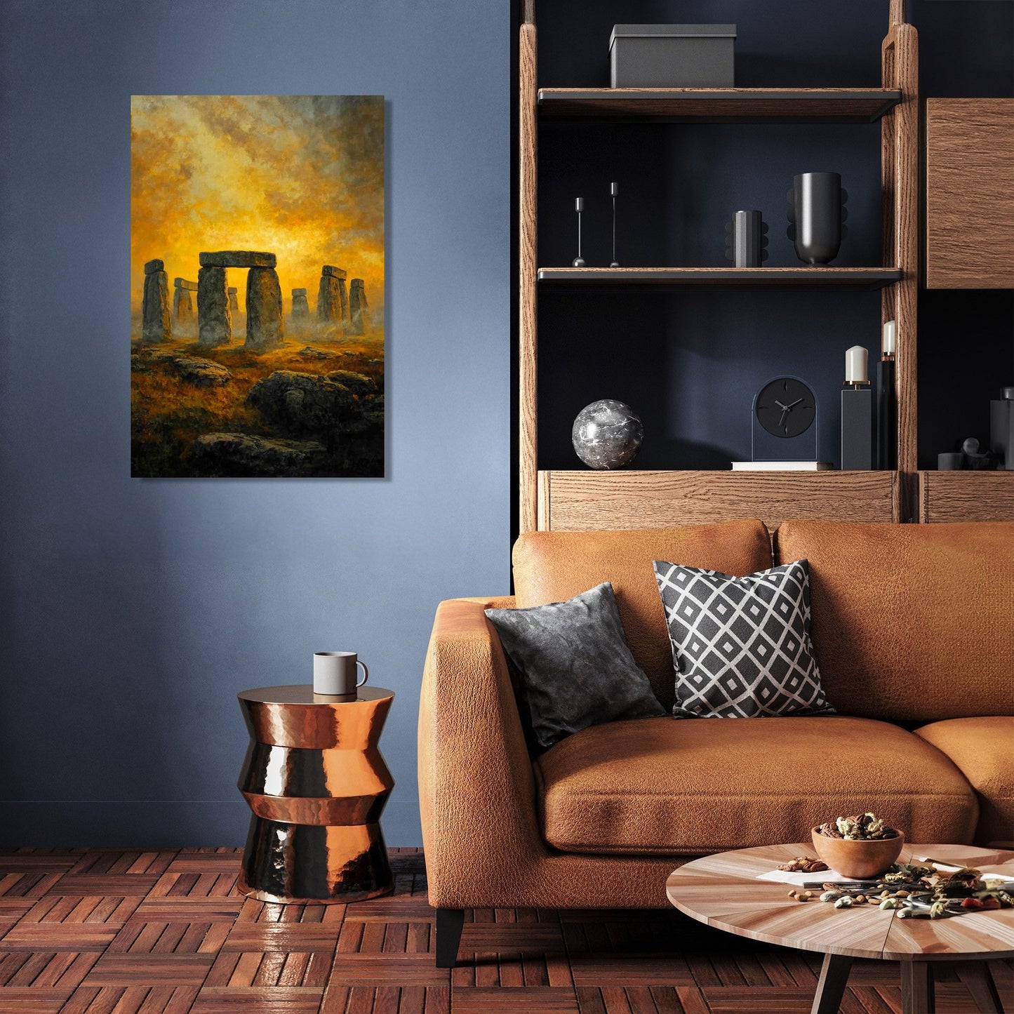 Stonehenge Sunset Canvas